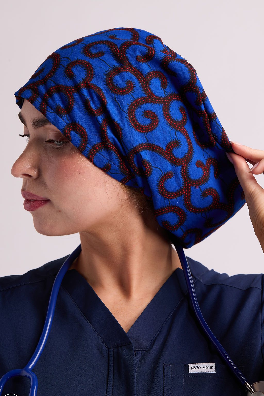 Serwaa Satin Lined Scrub Caps