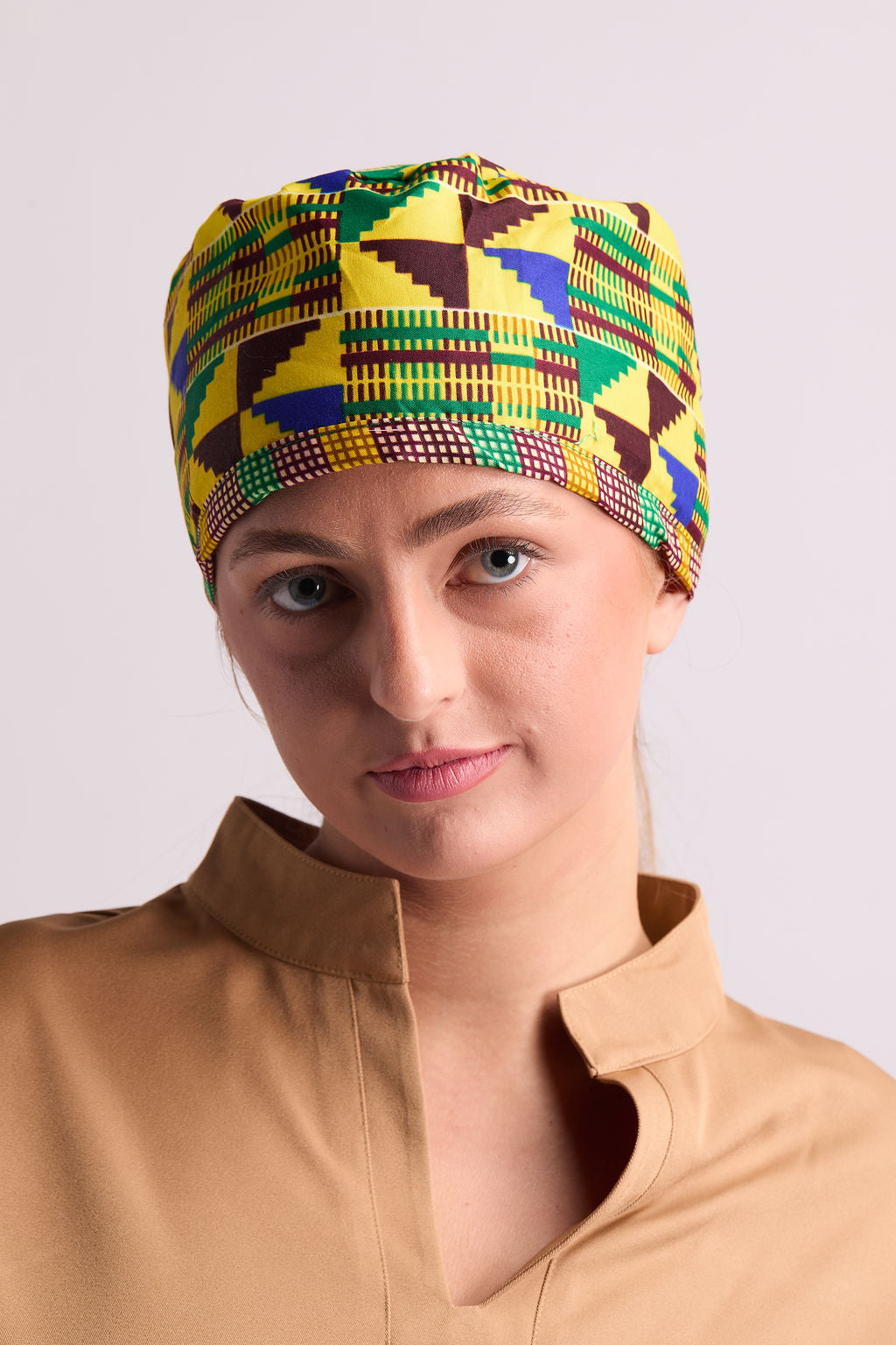 Serwaa Satin Lined Scrub Caps