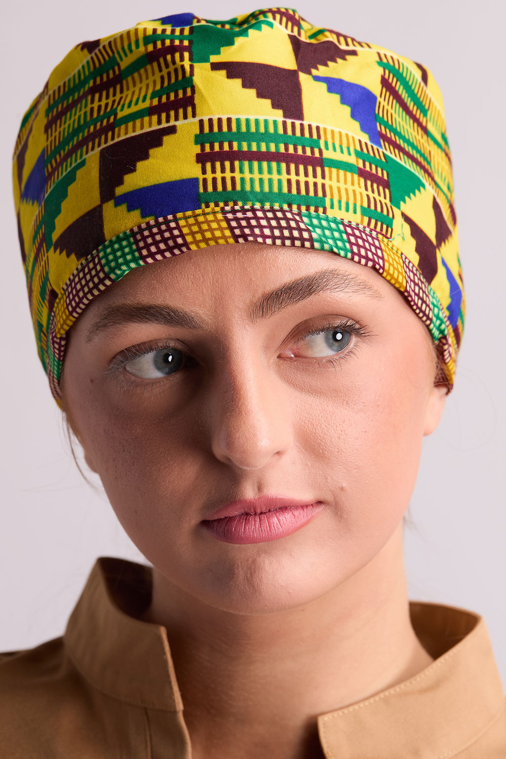 Serwaa Satin Lined Scrub Caps