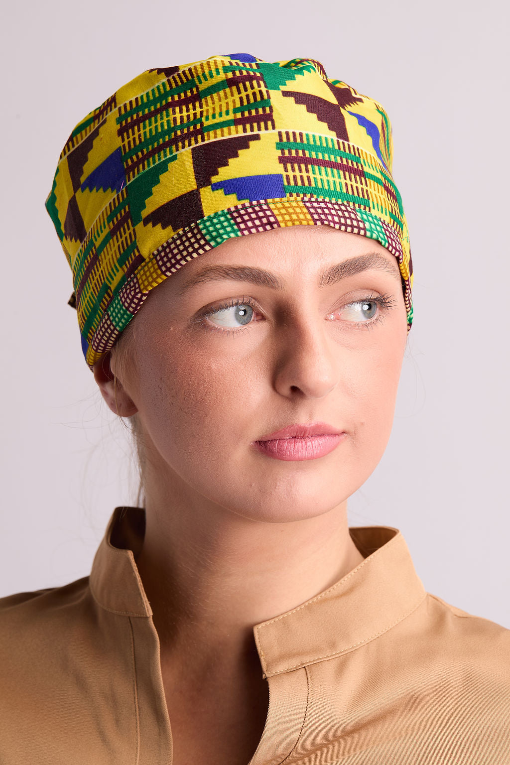 Serwaa Satin Lined Scrub Caps