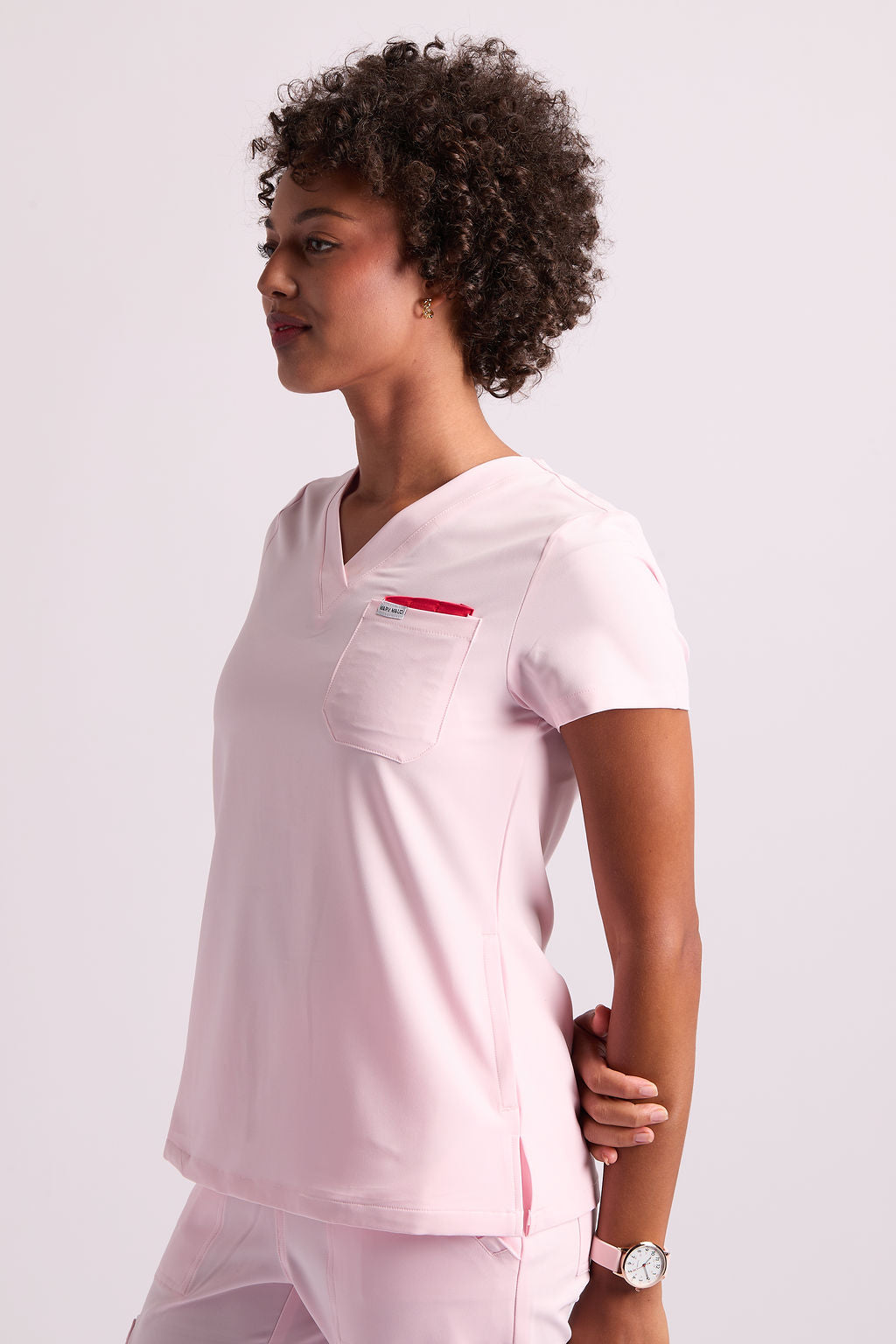 Yara Three Pocket Scrub Top