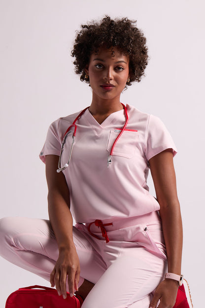 Yara Three Pocket Scrub Top