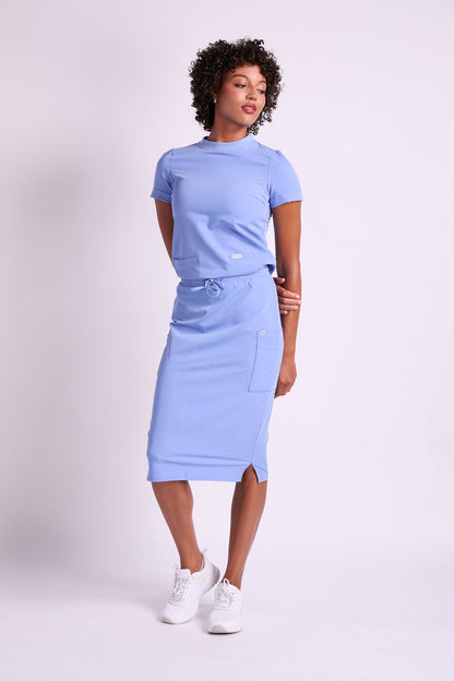 Elise Three Pocket Scrub Skirt