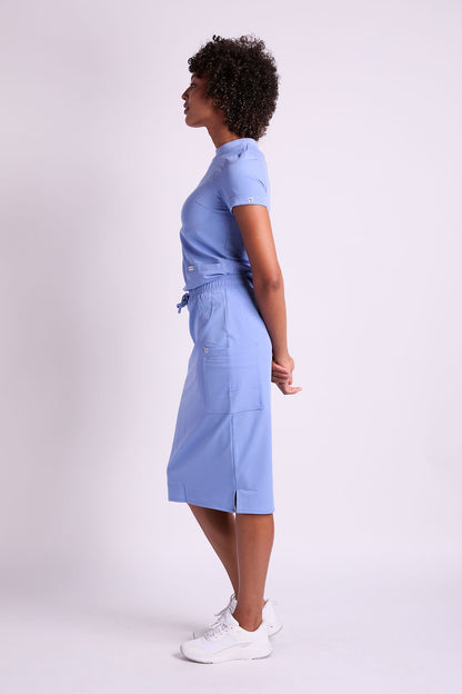 Elise Three Pocket Scrub Skirt