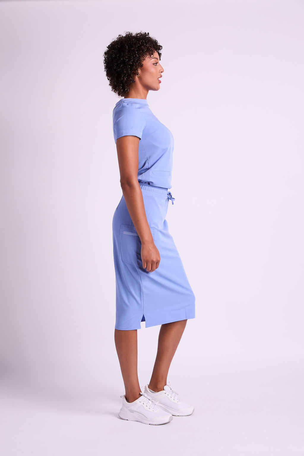Elise Three Pocket Scrub Skirt