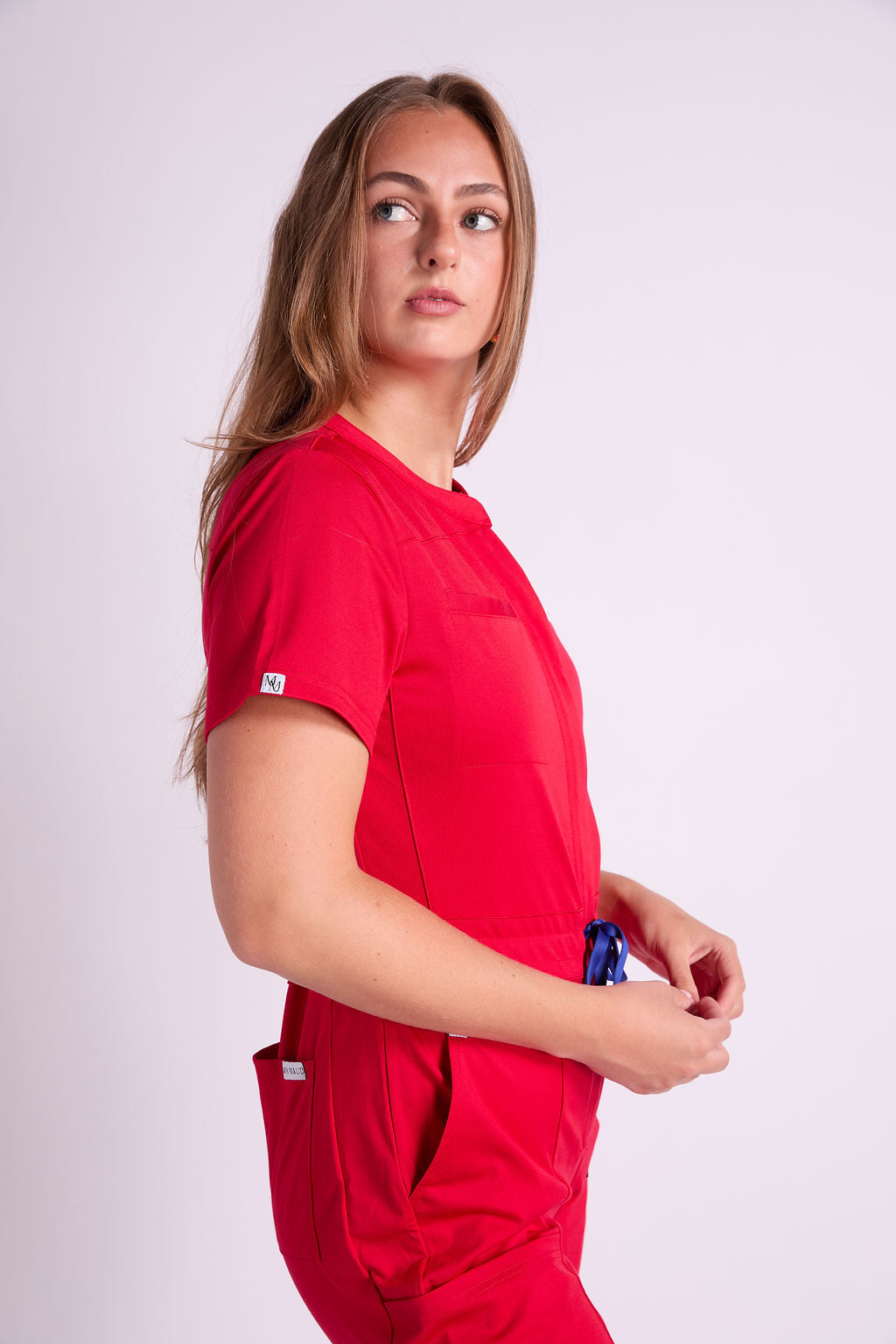 Zuri Eight Pocket Scrub Jumpsuit