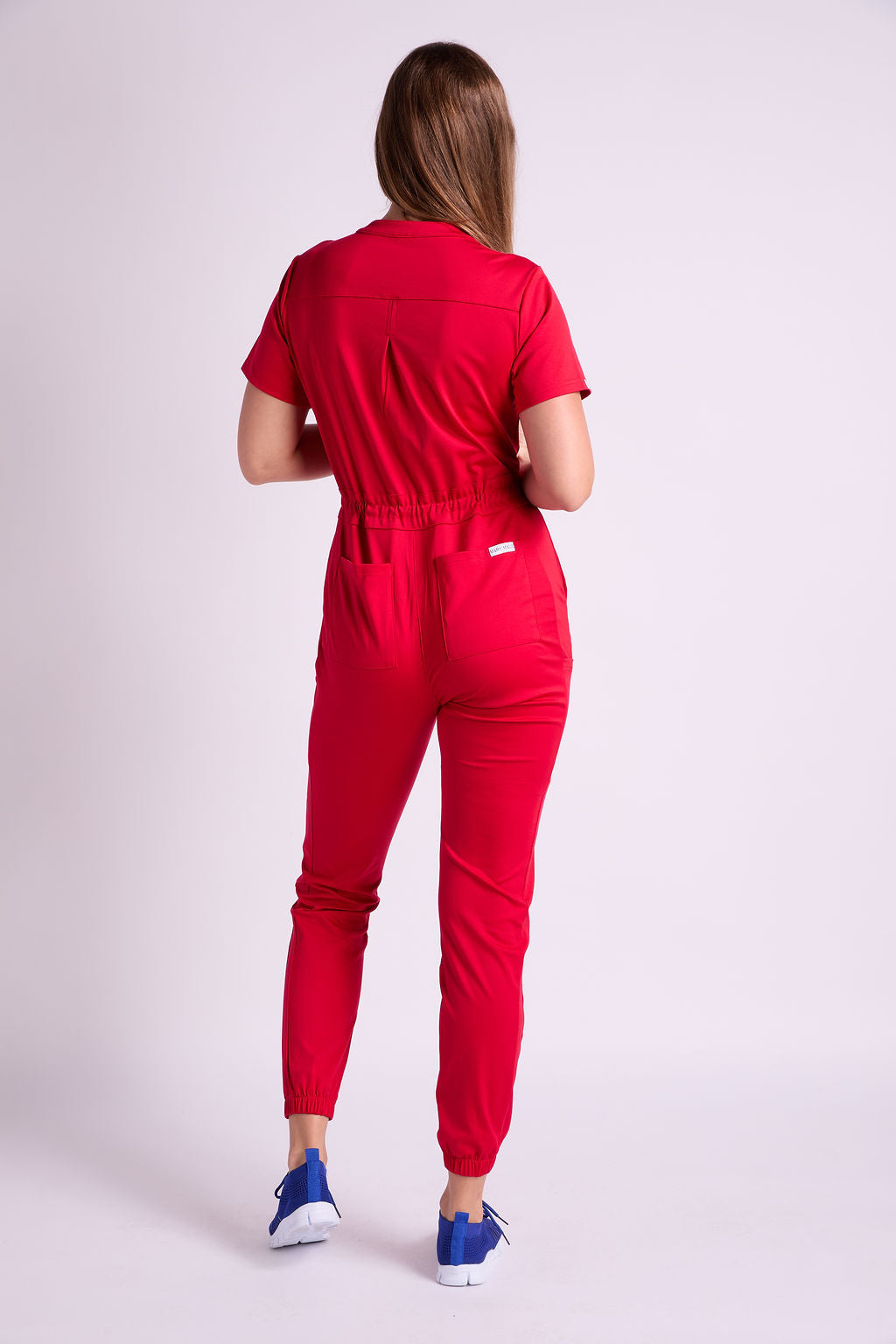 Zuri Eight Pocket Scrub Jumpsuit