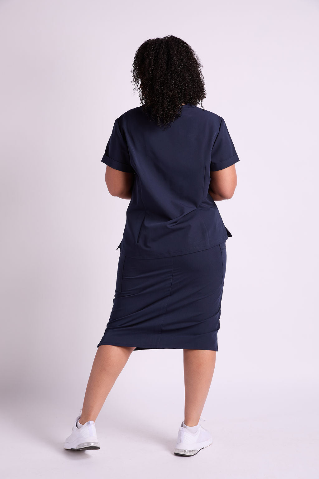 Elise Three Pocket Scrub Skirt