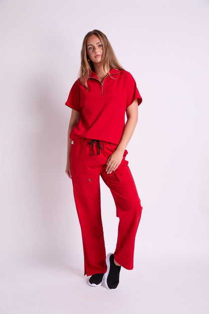 Amara Six Pocket Cargo Scrub Pants