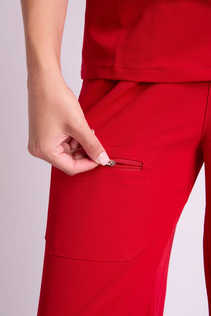 Amara Six Pocket Cargo Scrub Pants