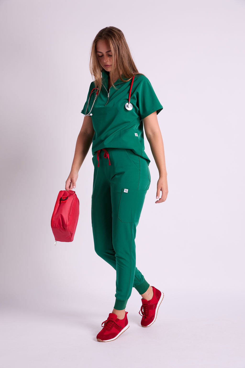 Amara Six Pocket Jogger Scrub Pants