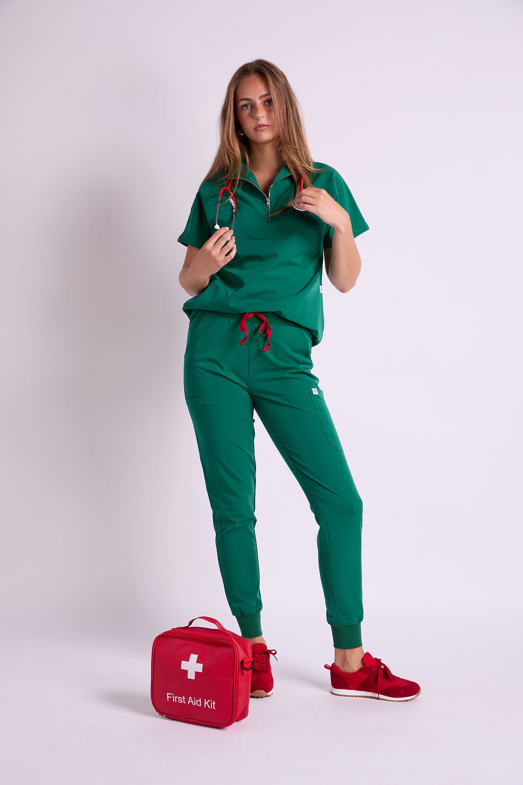 Amara Six Pocket Jogger Scrub Pants