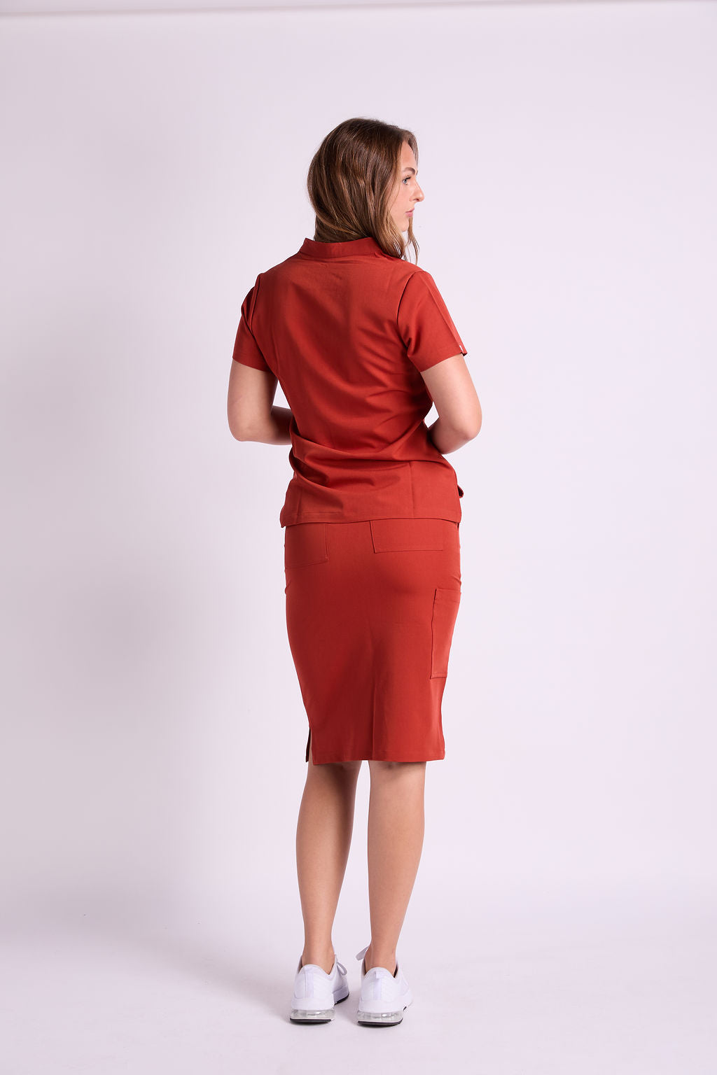 Yara Ten Pocket Scrub Skirt