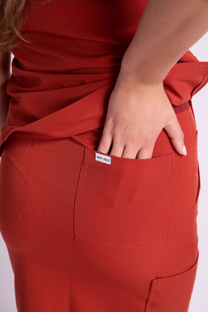 Yara Ten Pocket Scrub Skirt