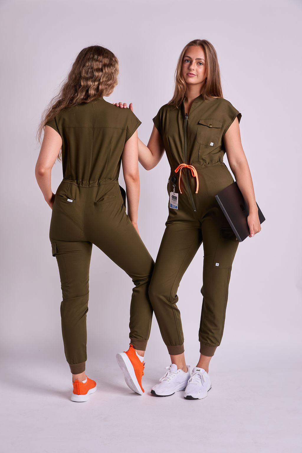 Fiora Six Pocket Jumpsuit Scrub