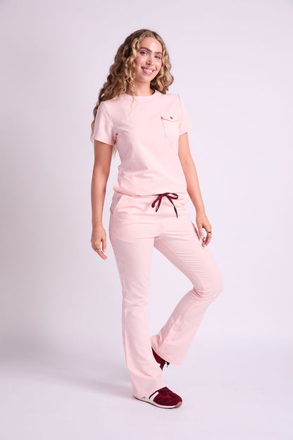 Mary K Three Pocket Scrub Top