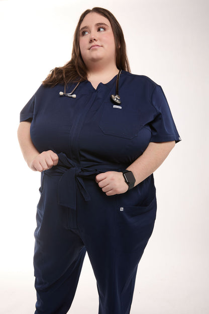 Aurora Five Pocket Jumpsuit Scrub