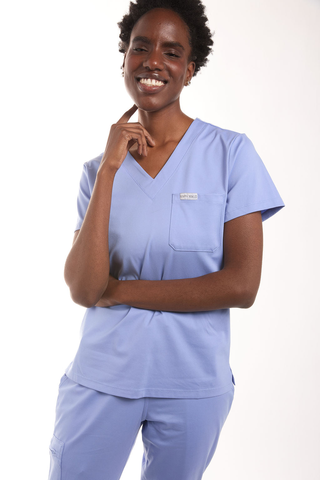 Zuri Two Pocket Scrub Top