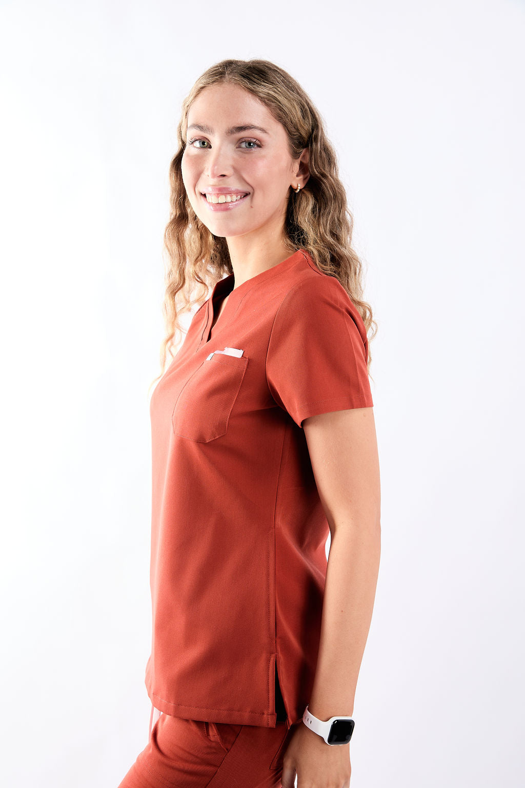 Yara Three Pocket Scrub Top