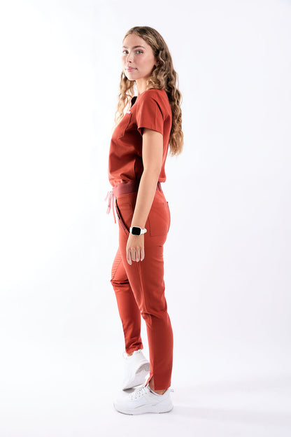 Yara Ten Pocket Cargo Scrub Pants