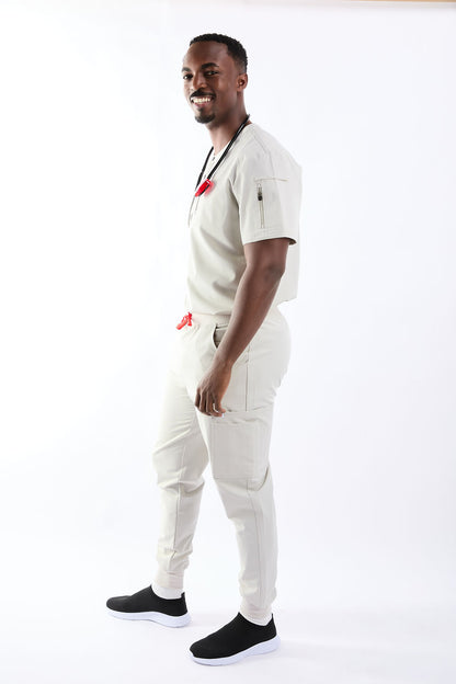 Maud K Seven Pocket Jogger Scrub Pants