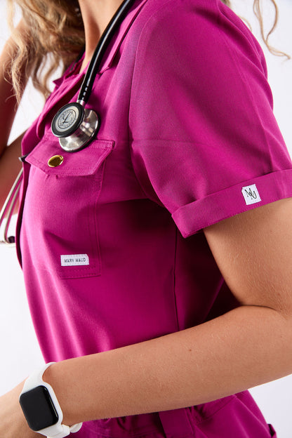 Fiora Nine Pocket Jumpsuit Scrub