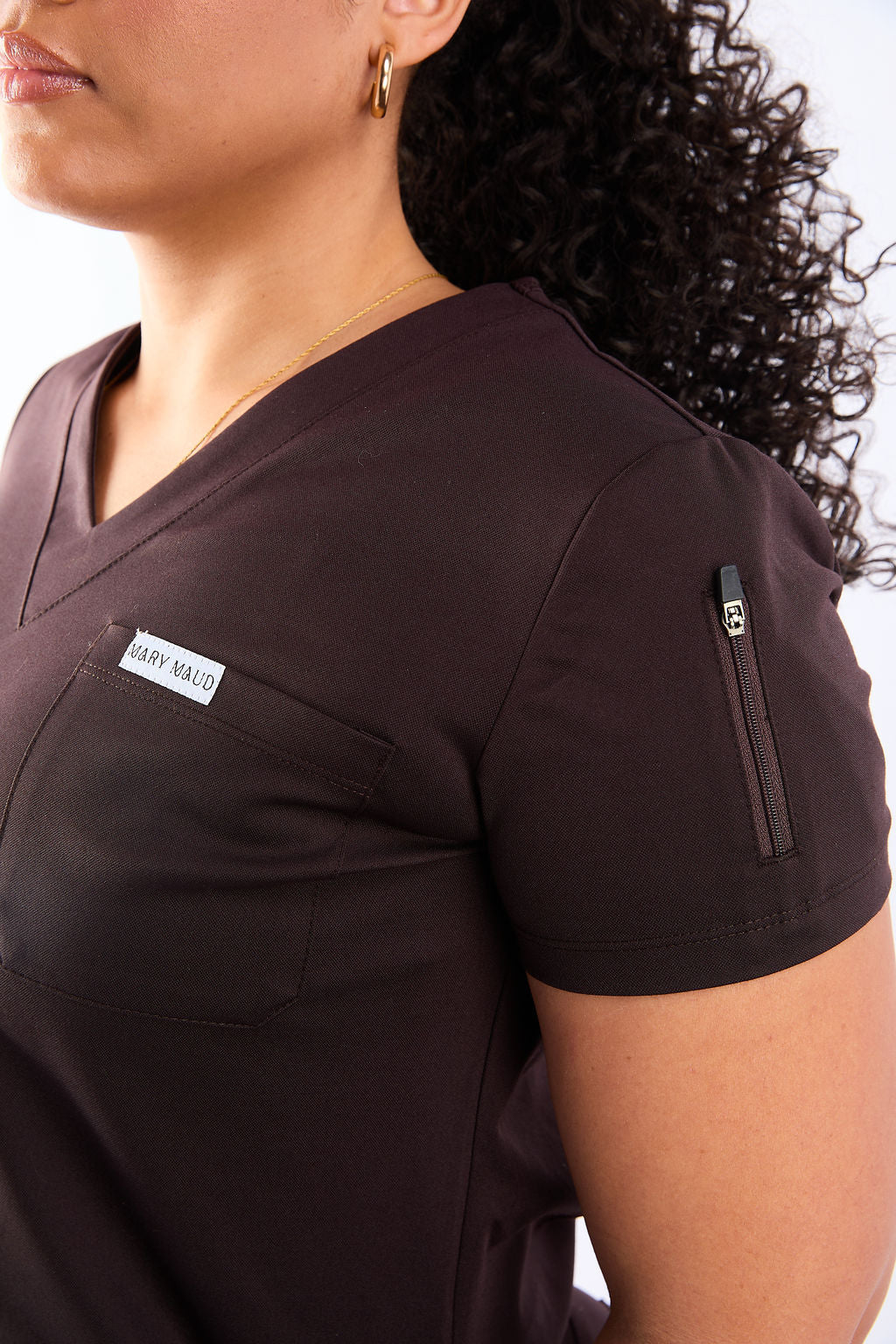 Zuri Two Pocket Scrub Top