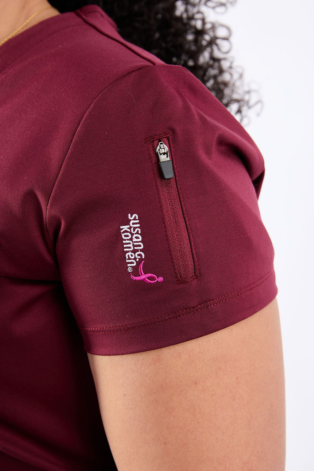 Zuri Two Pocket Scrub Top