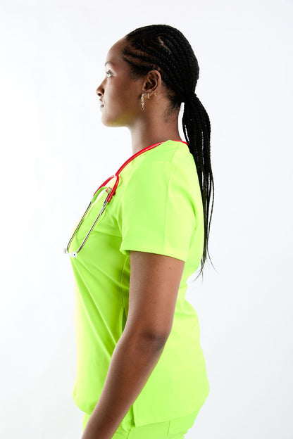 Yara Three Pocket Scrub Top