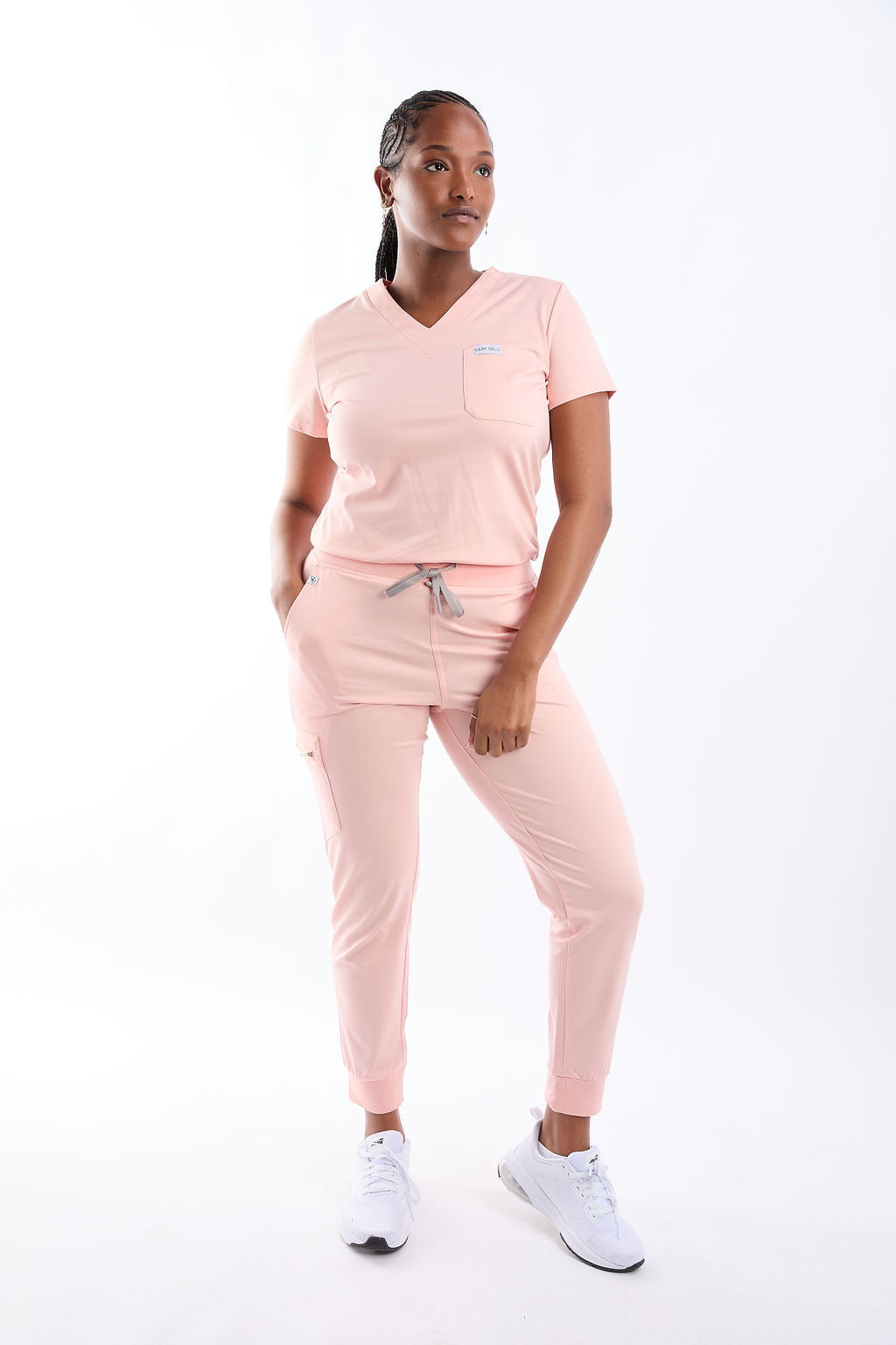 Zuri Two Pocket Scrub Top