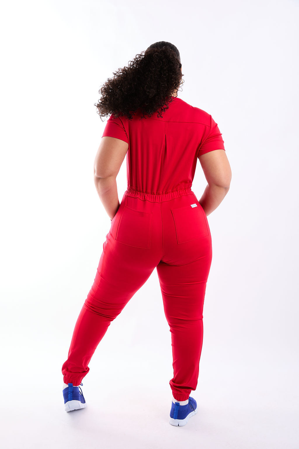 Zuri Eight Pocket Scrub Jumpsuit