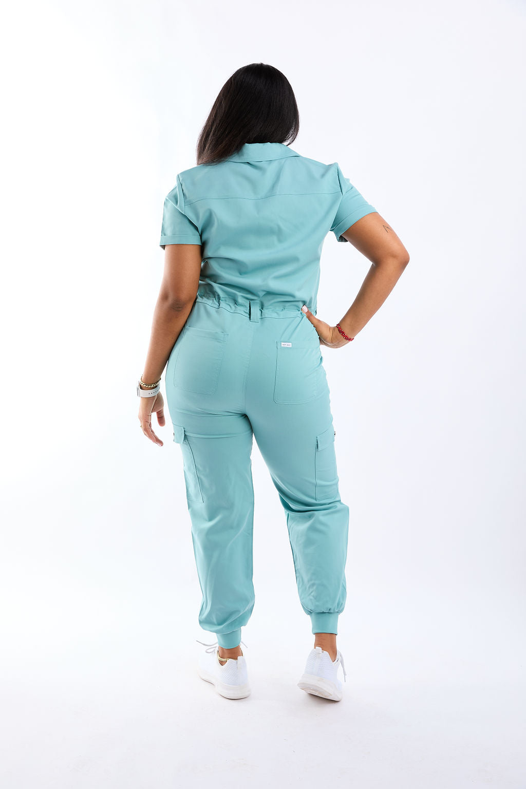 Fiora Nine Pocket Jumpsuit Scrub