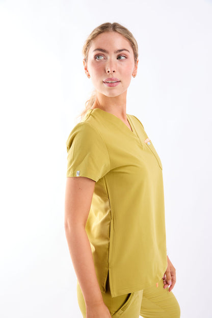 Yara Three Pocket Scrub Top