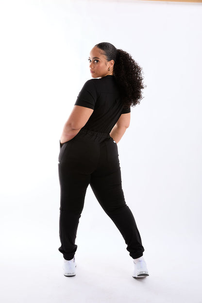 Zuri Eight Pocket Scrub Jumpsuit