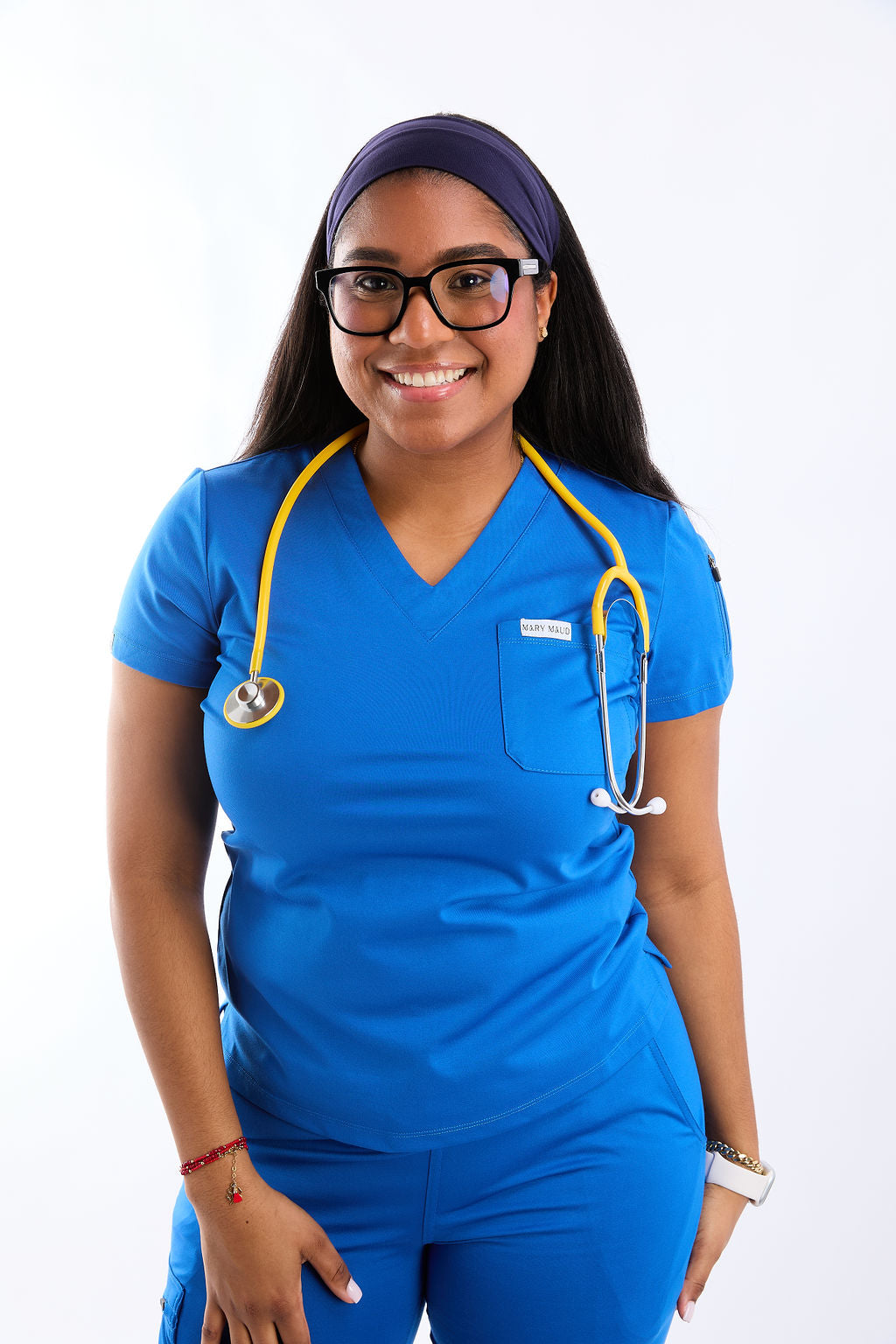 Zuri Two Pocket Scrub Top