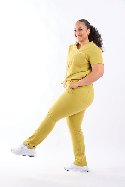 Yara Ten Pocket Cargo Scrub Pants