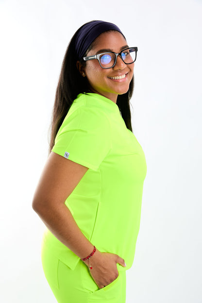 Yara Three Pocket Scrub Top