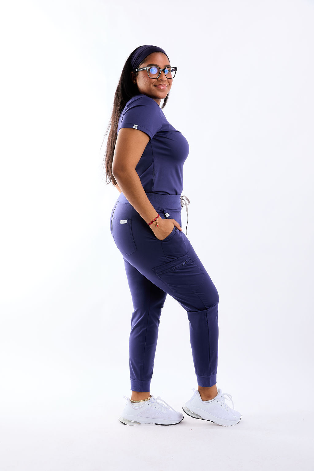 Zuri Five Pocket Jogger Scrub Pants