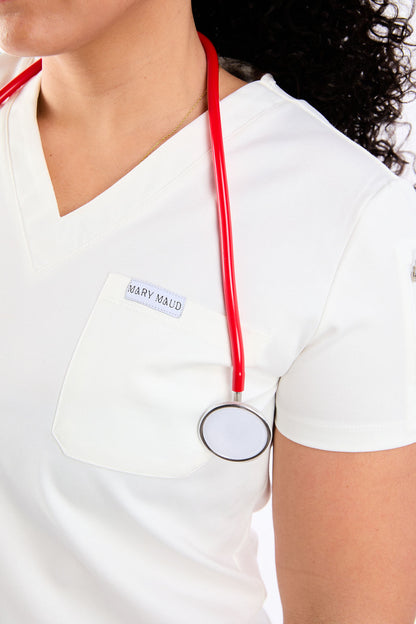 Zuri Two Pocket Scrub Top