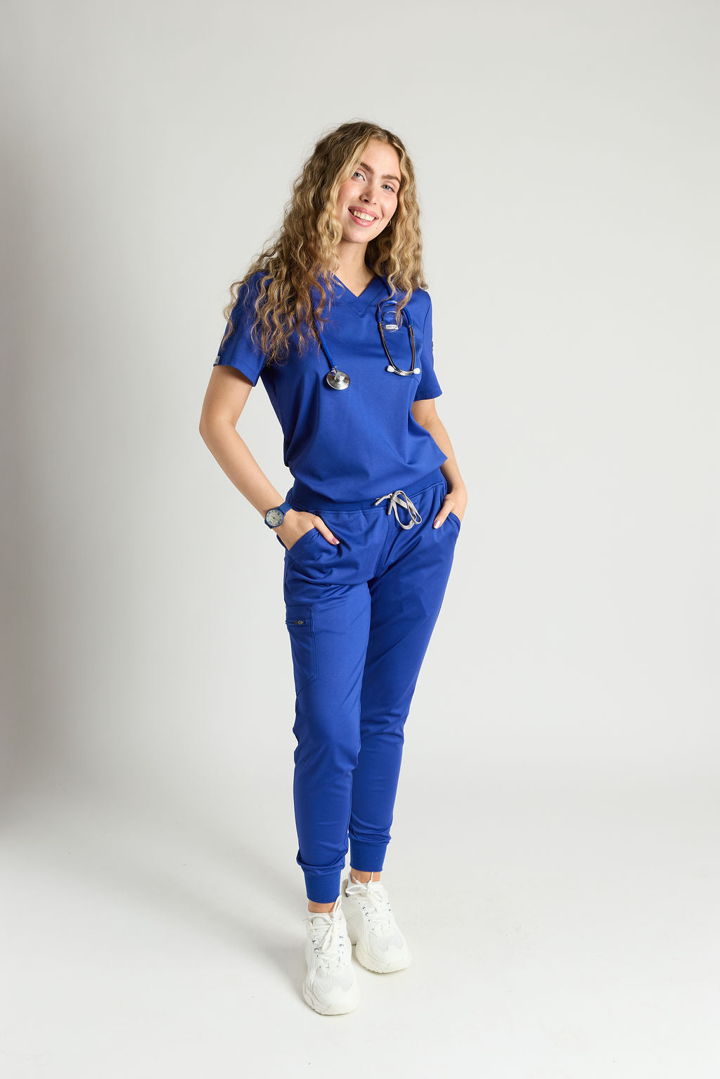 Zuri Two Pocket Scrub Top