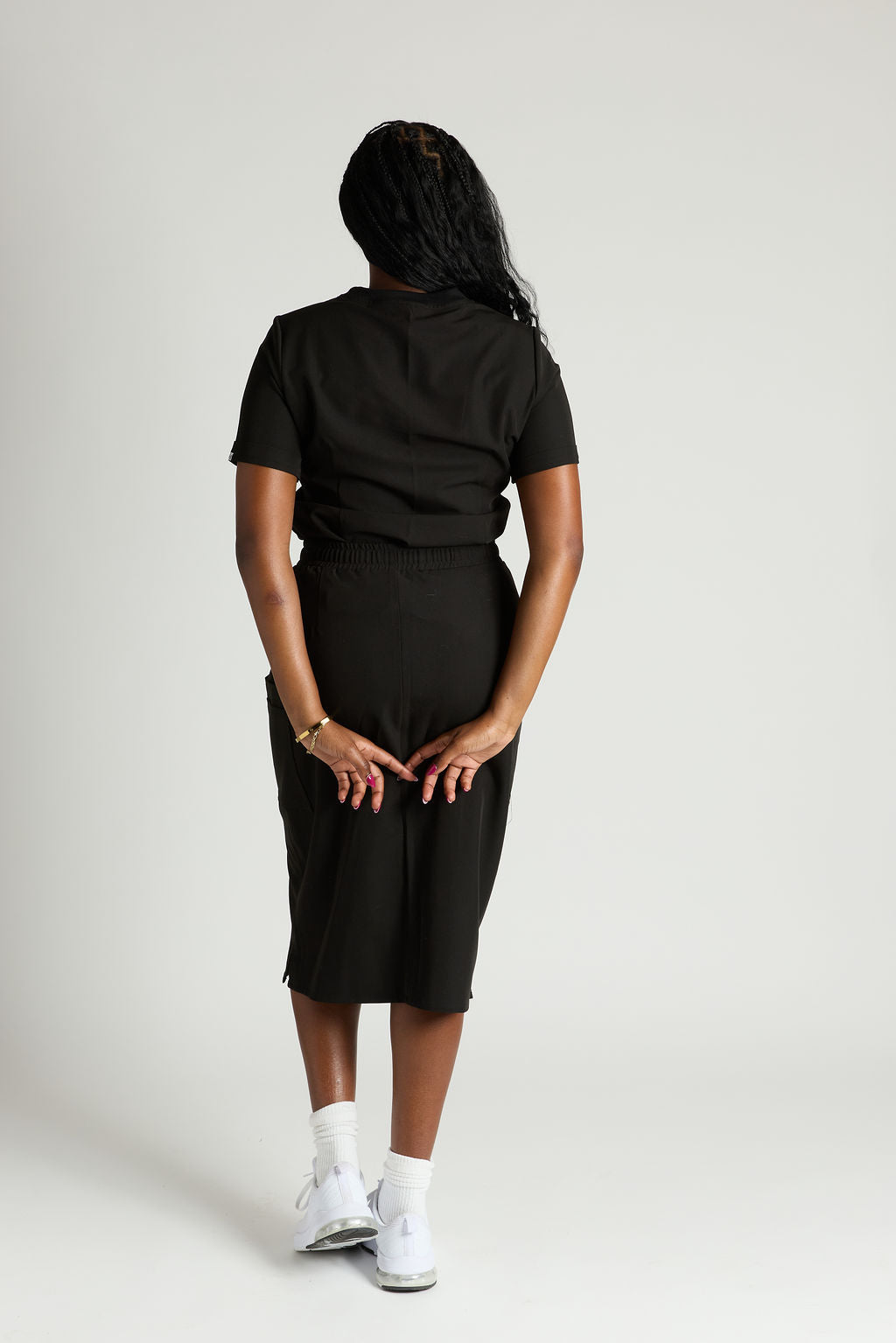Elise Three Pocket Scrub Skirt