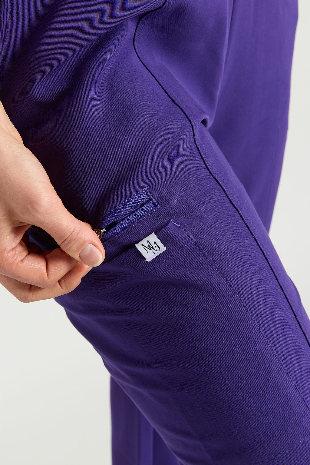 Azora Seven Pocket Boot Cut Scrub Pants