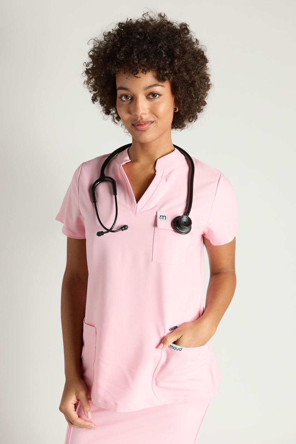 Yara Four Pocket V Neck Scrub Top