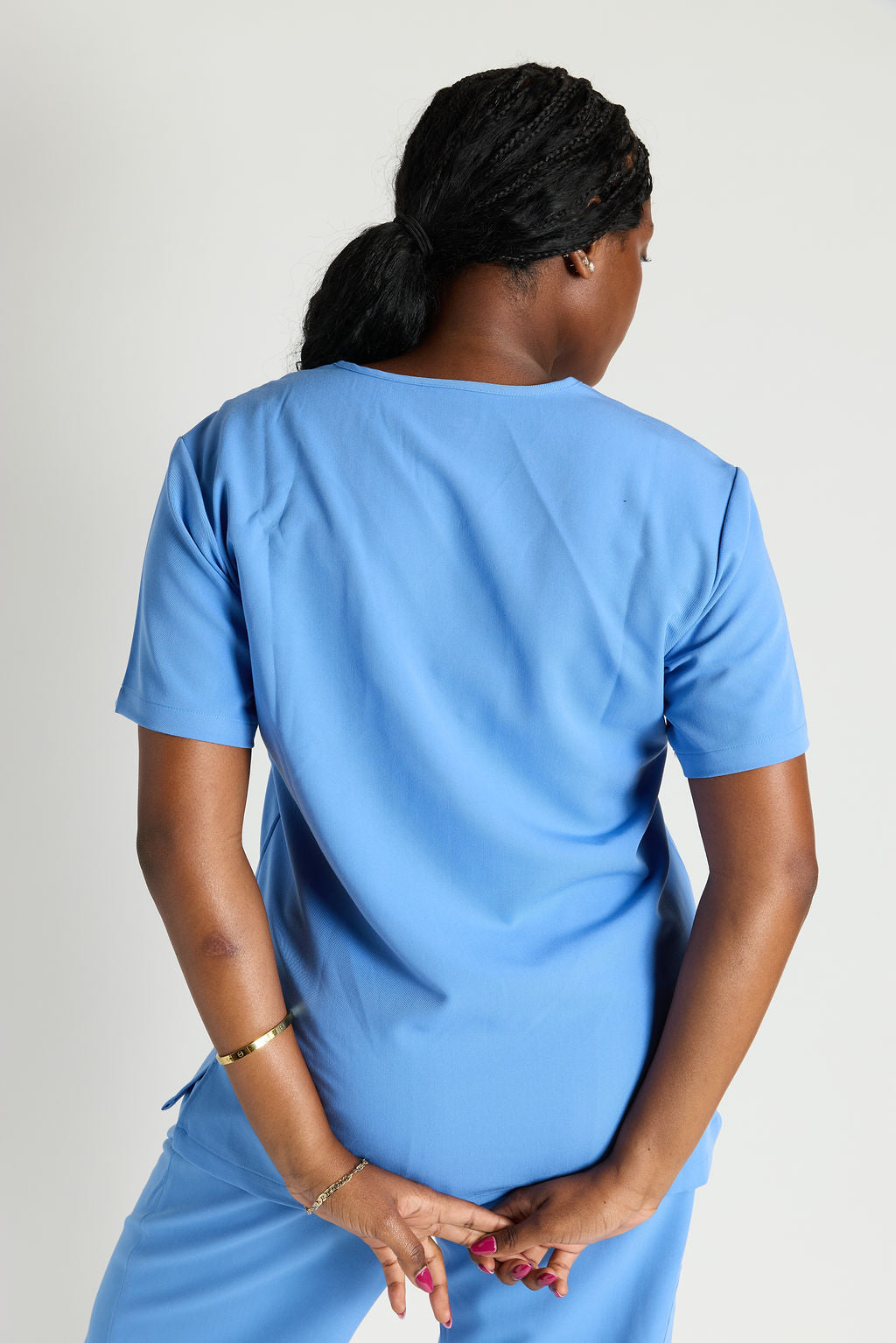Azora Classic One Pocket  Scrub Top