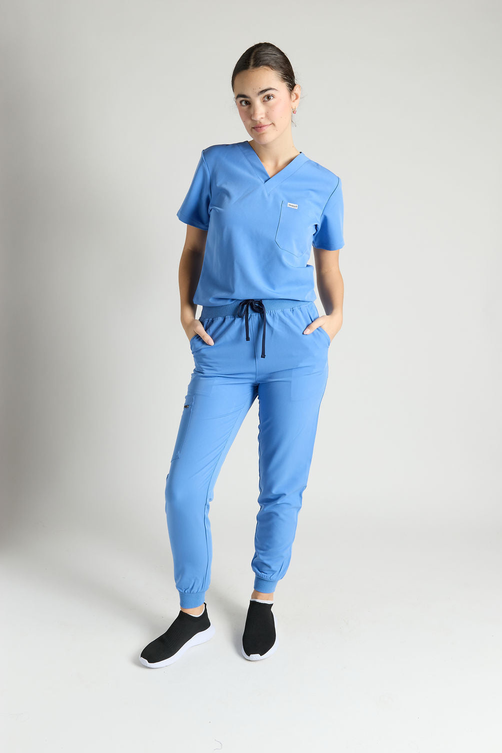 Azora Classic One Pocket  Scrub Top