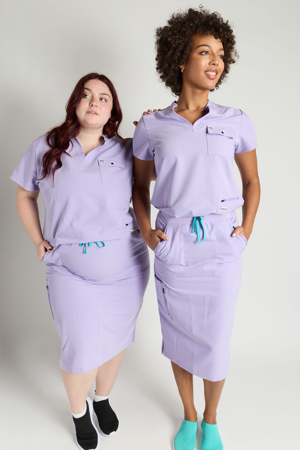 Yara Four Pocket V Neck Scrub Top