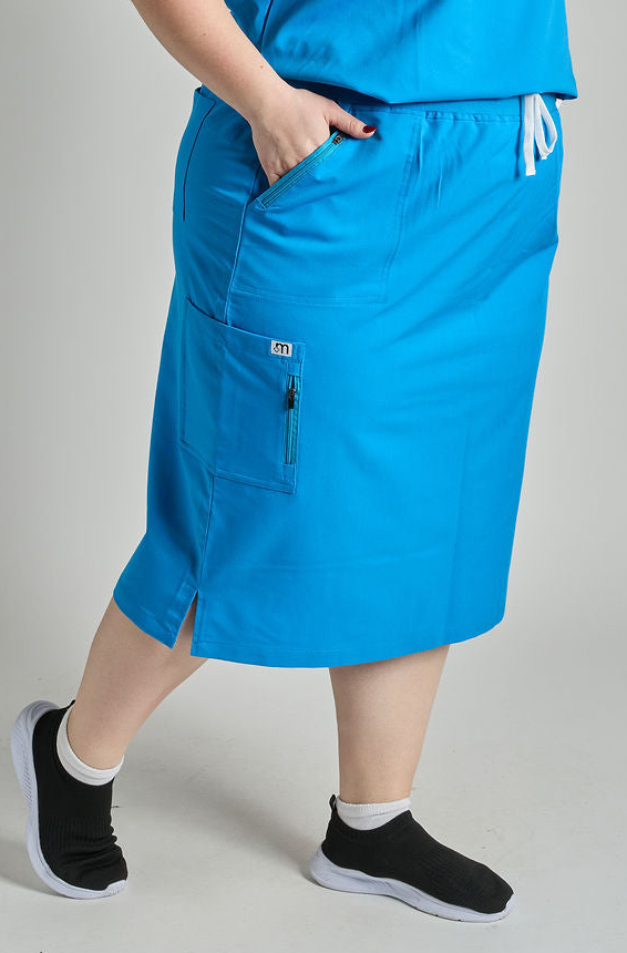 Yara Ten Pocket Scrub Skirt