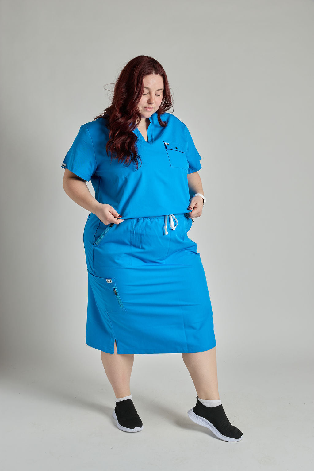 Yara Ten Pocket Scrub Skirt
