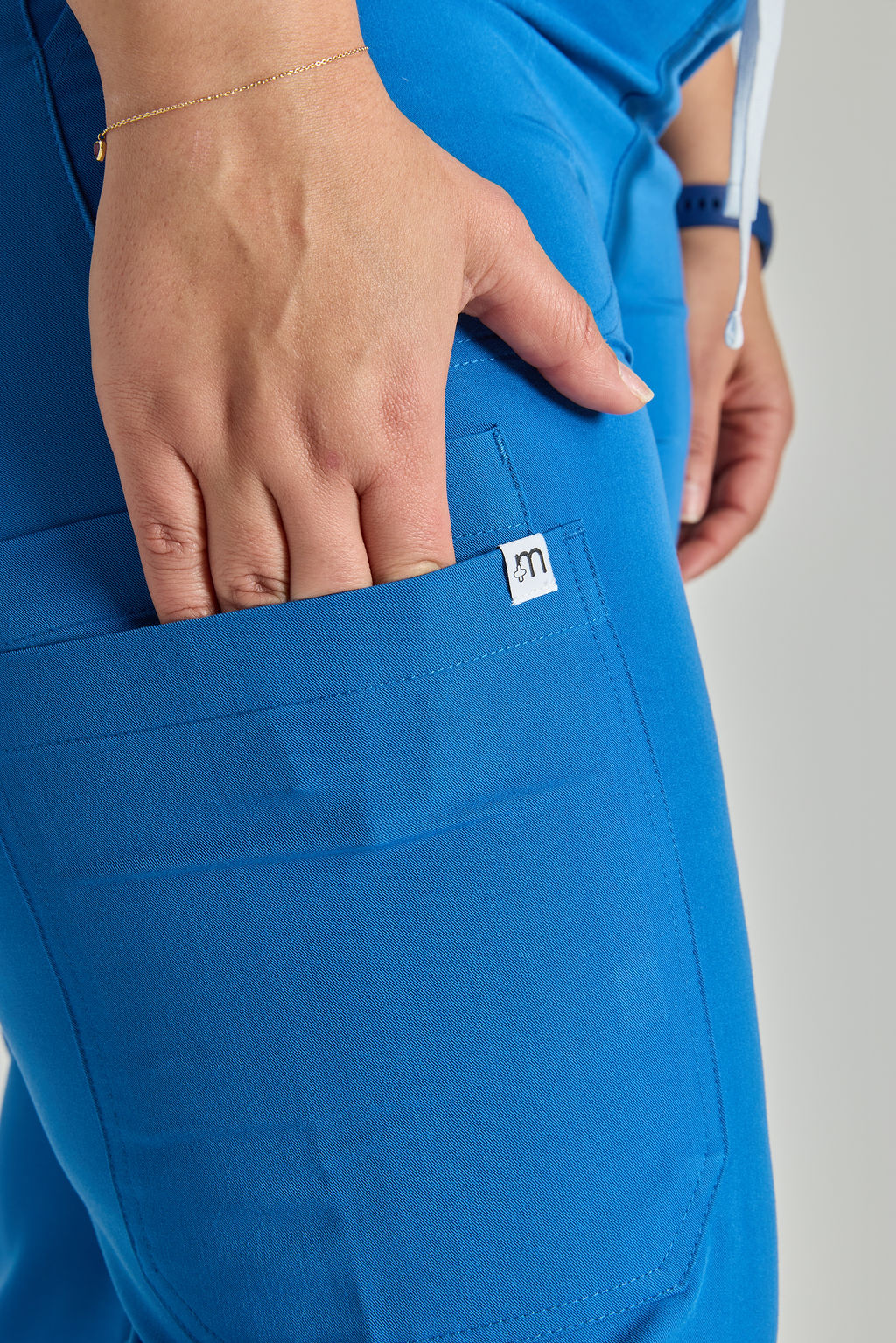 Yara Five Pocket Wide Leg Scrub Pants