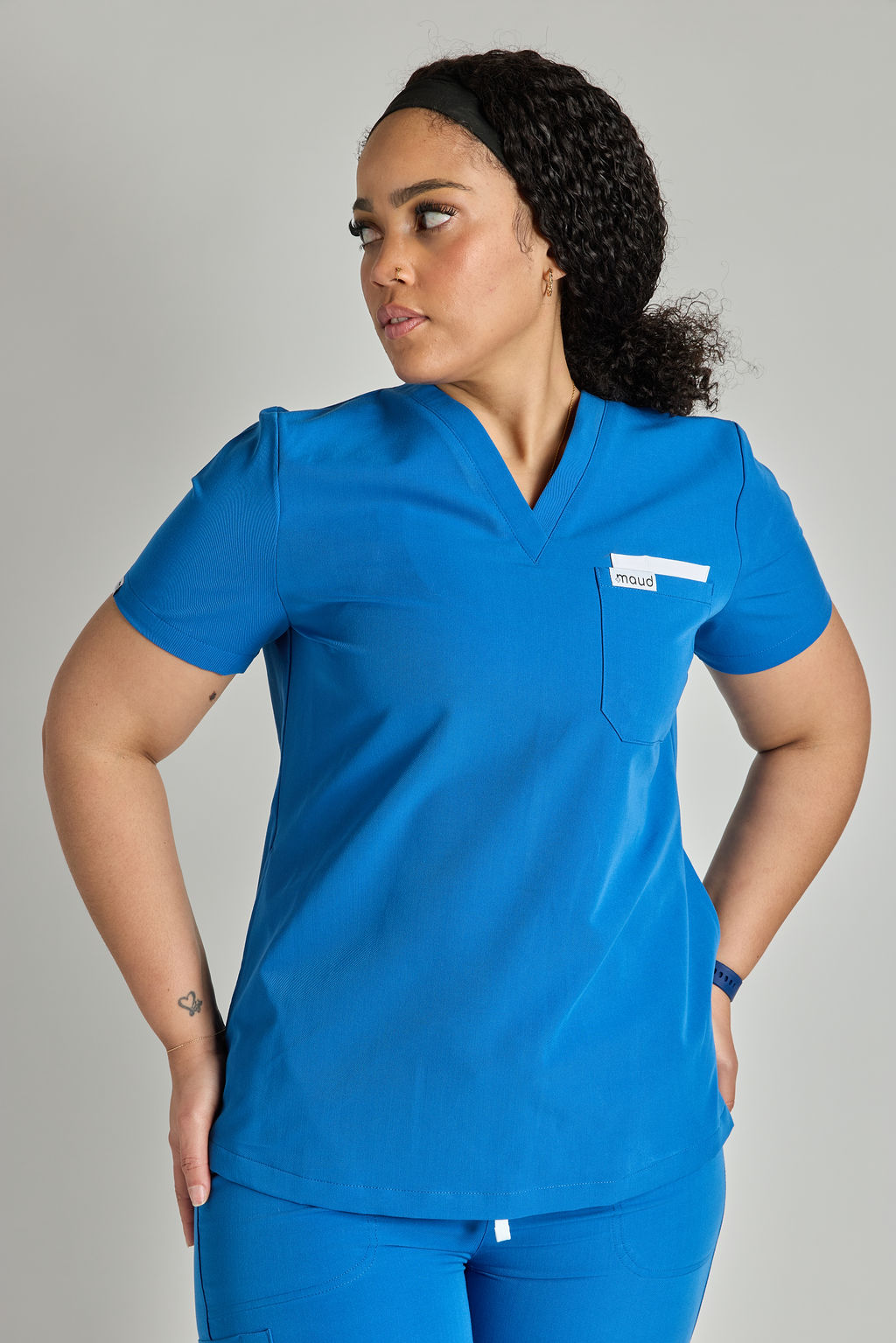 Yara Three Pocket Scrub Top